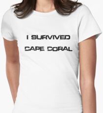 I Survived Cape Coral Women's Fitted T-Shirt