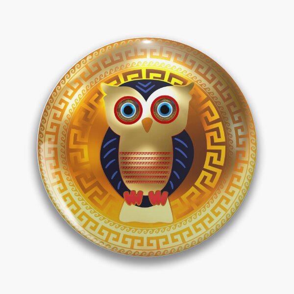 Item preview, Athena's Golden Owl designed and sold by Yiorgos Designs.