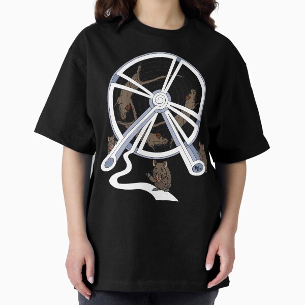 Rat Race (Playful Art) Oversized T-Shirt