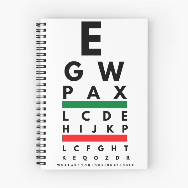 Item preview, Eye Exam What Are You Looking At Loser designed and sold by wholigans.