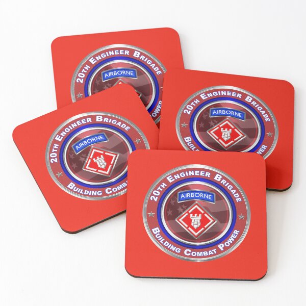 Item preview, 20th Engineer Brigade-Airborne Custom Design  designed and sold by SoldierAlways.