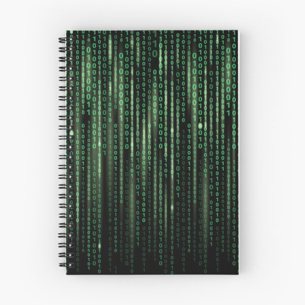 Item preview, Binary code background matrix code designed and sold by Brendsy.