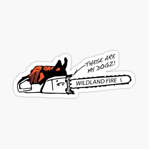 Saw Dogz Sticker