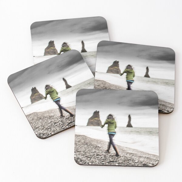 Item preview, Walking the pebbles black sand beach in Iceland designed and sold by alokojha.