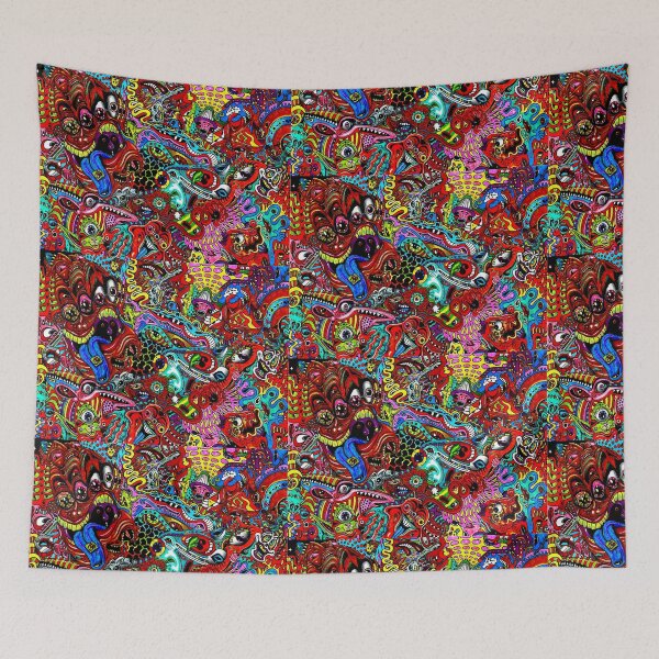 Item preview, psychedelic halucination designed and sold by PUNCH ME IN SHOP.