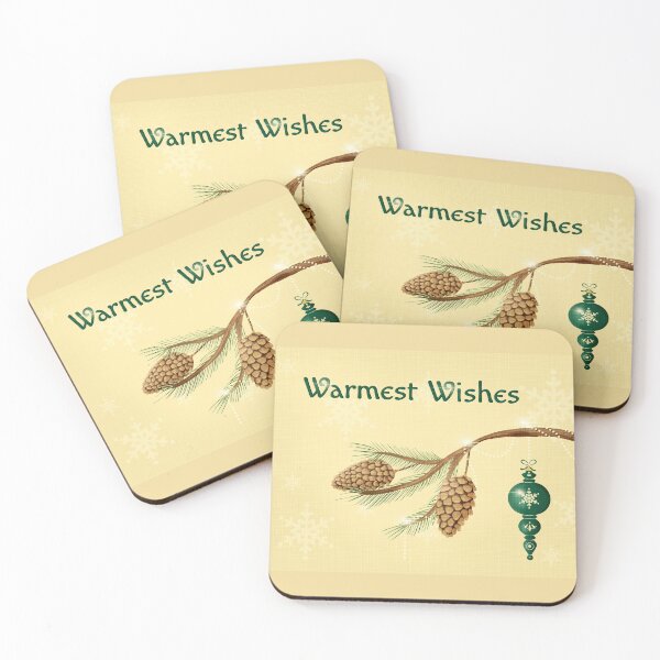 Item preview, Warmest Wishes Vintage Christmas Ornaments Pine Tree designed and sold by Sheri42.