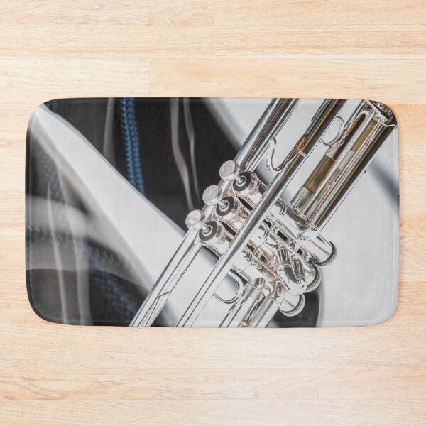 Item preview, High Notes ~ Contemporary Trumpet Portrait designed and sold by nancyjcreates.