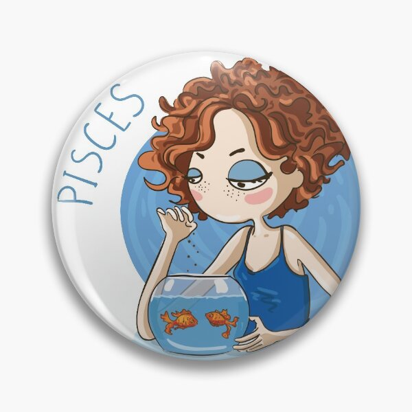 Aperçu de l'œuvre A zodiac sign test -  PISCES AF  Stickers créée et vendue par infinitytrade.