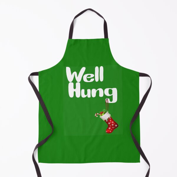 Item preview, Well Hung Christmas Stocking funny holiday design designed and sold by TeeThePeople.