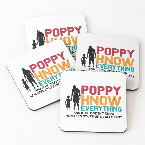 Item preview, Poppy Know Everything - Grandpa Gift  | Funny New Dad Father's Day Daddy designed and sold by YES!GOODY.