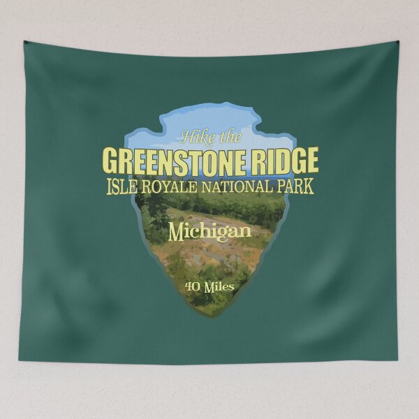 Item preview, Greenstone Ridge Trail (arrowhead) designed and sold by curranmorgan.