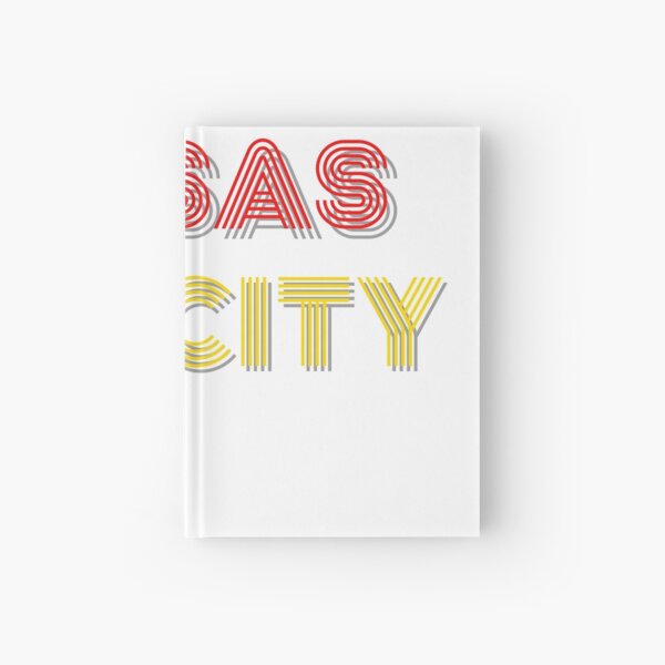 Kansas City Throwack Design Hardcover Journal