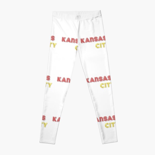 Kansas City Throwack Design Leggings