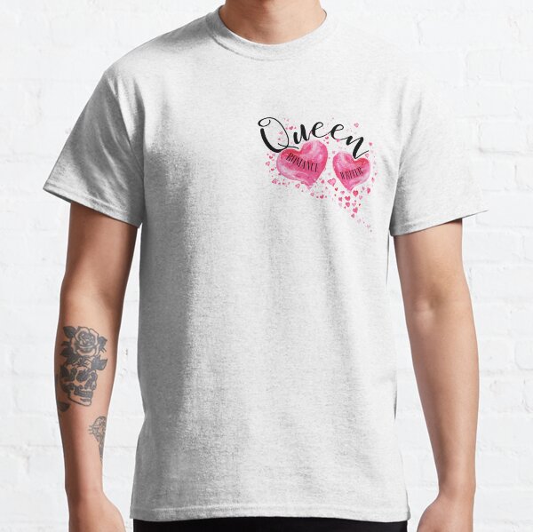 The QUEEN OF HEARTS is a ROMANCE WRITER! (white) Classic T-Shirt