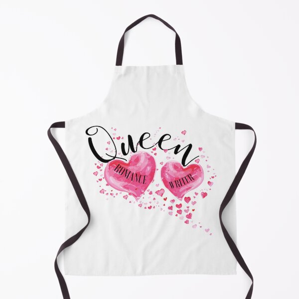 Item preview, The QUEEN OF HEARTS is a ROMANCE WRITER! (white) designed and sold by RandRramblings.