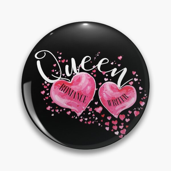 Item preview, The QUEEN OF HEARTS is a ROMANCE WRITER! designed and sold by RandRramblings.