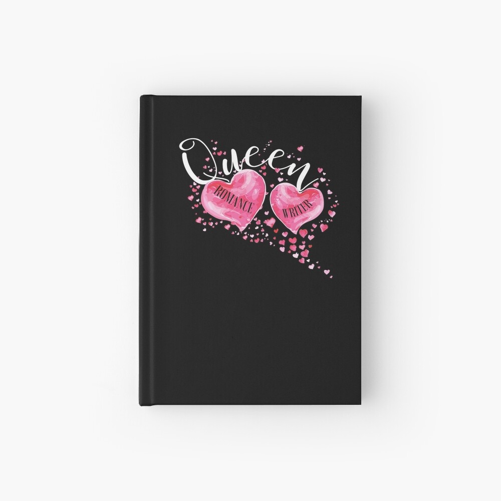 The QUEEN OF HEARTS is a ROMANCE WRITER! Hardcover Journal