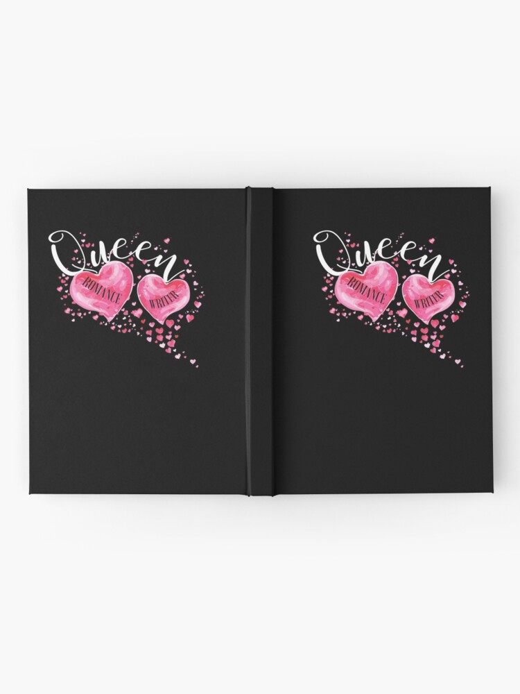 Alternate view of The QUEEN OF HEARTS is a ROMANCE WRITER! Hardcover Journal