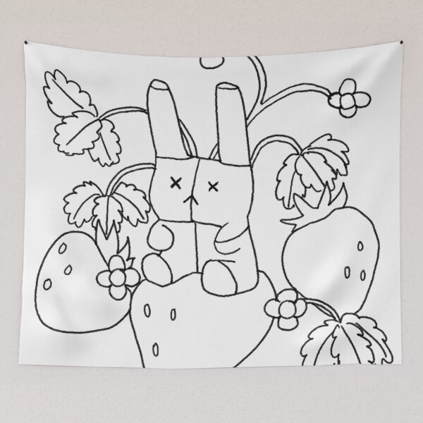 Item preview, hamsandwich and strawberries designed and sold by sleepyarts.