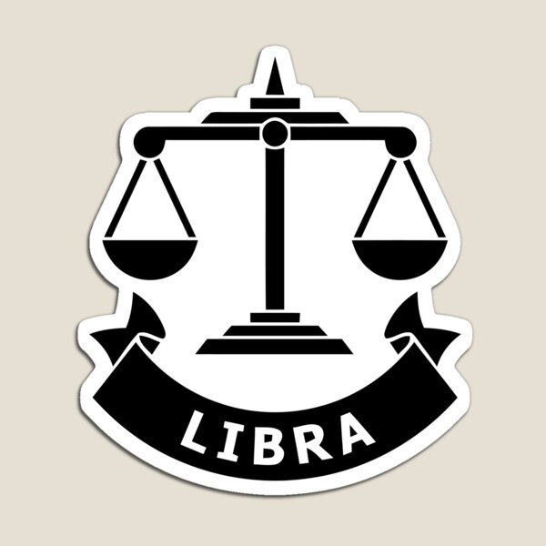 Item preview, A zodiac sign test  - LIBRA AF Stickers  designed and sold by infinitytrade.