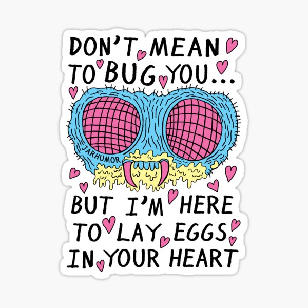 Bug Love Sticker