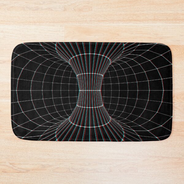 Item preview, Optical Illusion Abstract Op Art Wireframe (Black/White) designed and sold by hyproinc.
