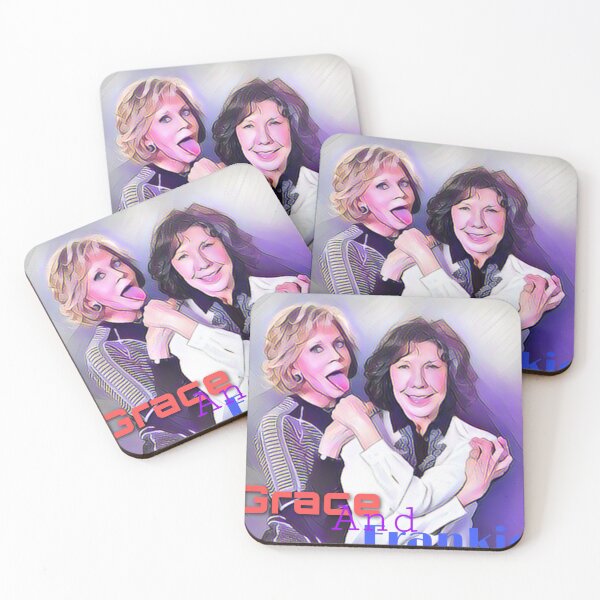 Item preview, Grace and Frankie designed and sold by onceuponageek.