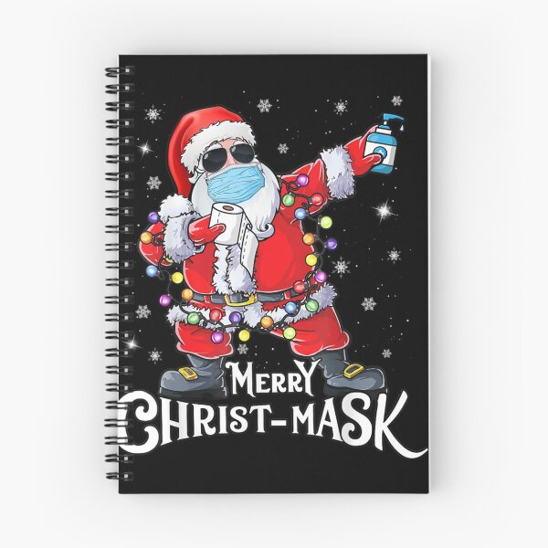 Item preview, Masked Dabbing Santa Merry Christ Mask Christmas 2020 designed and sold by DoreskyDavid.