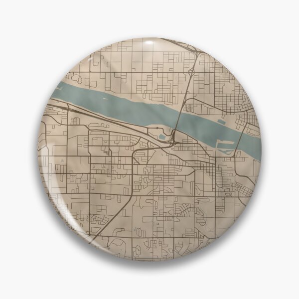 Item preview, Kennewick Sepia Map designed and sold by CPTVDesign.