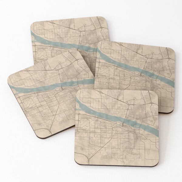 Item preview, Kennewick Sepia Map designed and sold by CPTVDesign.