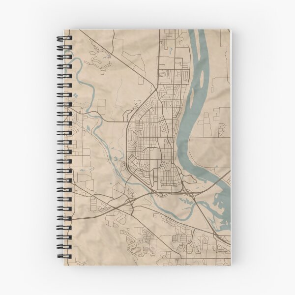Item preview, Richland Sepia Map designed and sold by CPTVDesign.