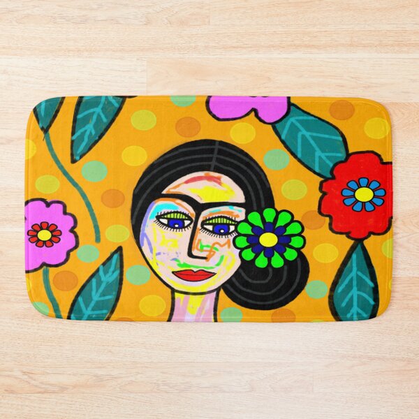 Item preview, Cute Senorita with Flowers designed and sold by jantulov.