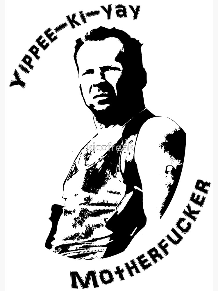 "Die Hard" Poster by kicofreak | Redbubble