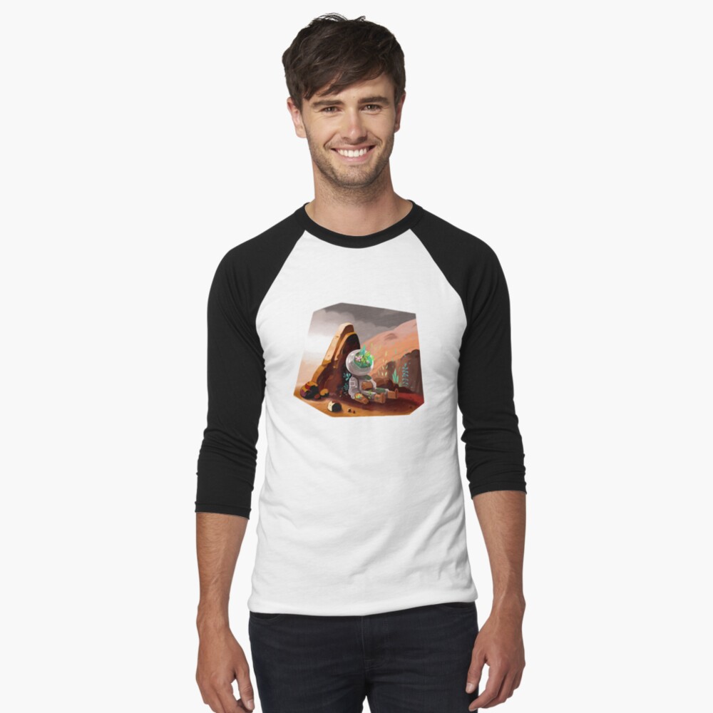 Item preview, Baseball ¾ Sleeve T-Shirt designed and sold by windurr.