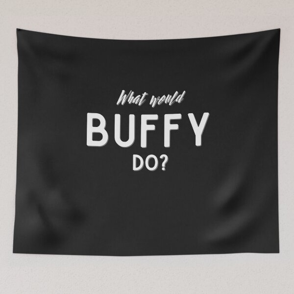 Item preview, What would Buffy do? ed.3 (White) designed and sold by Millenial Designs.
