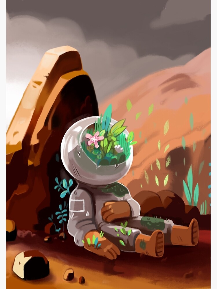 Thumbnail 3 of 3, Journal, Spaceman designed and sold by windurr.