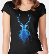 Magic Deer Women's Fitted Scoop T-Shirt