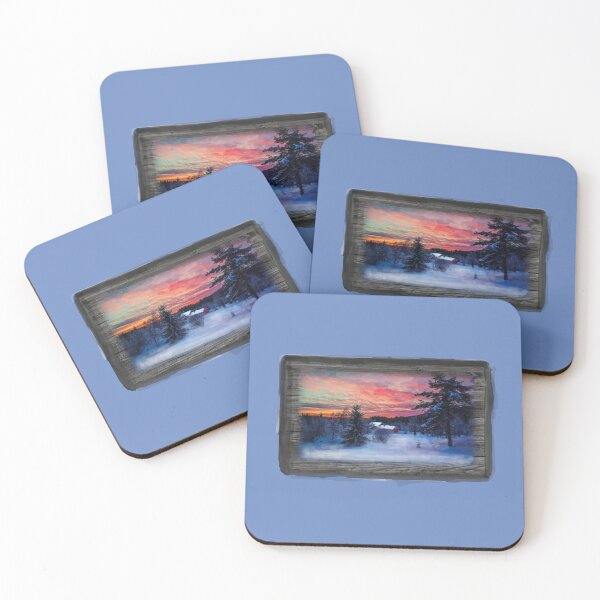 Item preview, SNOWY SUNRISE designed and sold by THE AMERICAN TEEVANGELIST.
