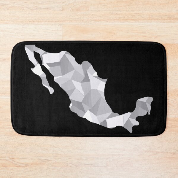 Item preview, Mexico map metallic silver origami modern mexican style clothing  designed and sold by T-Mex.