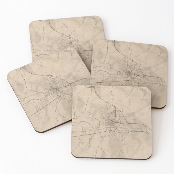 Item preview, Grants Pass Sepia Map designed and sold by CPTVDesign.