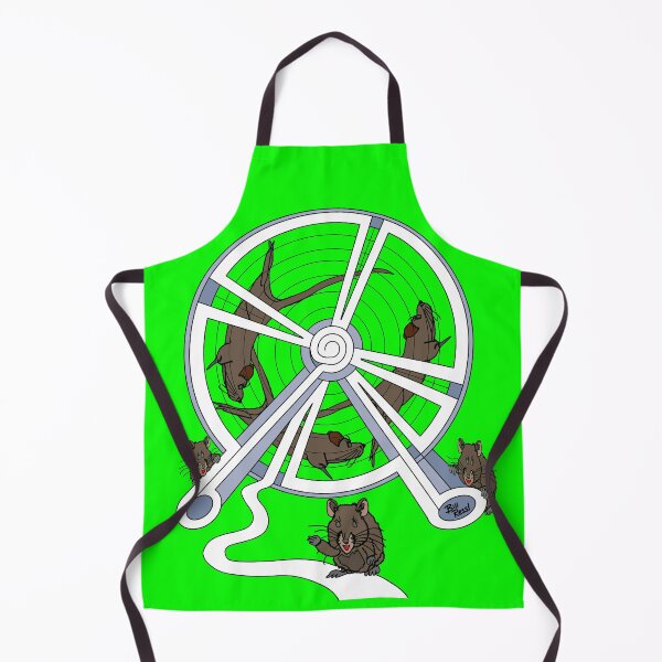Rat Race (Playful Art) Apron