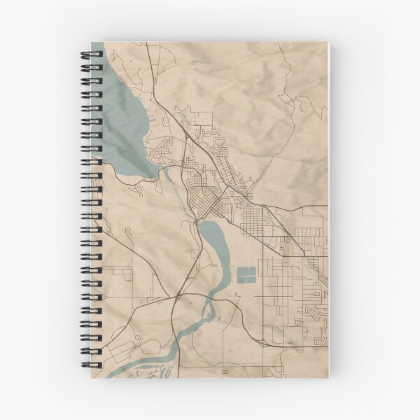 Item preview, Klamath Falls Sepia Map designed and sold by CPTVDesign.