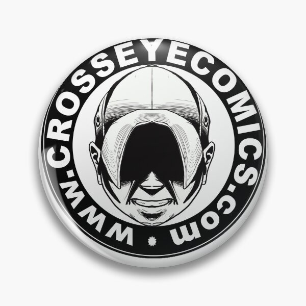 Item preview, Lil'D Cross Eye Comics Badge designed and sold by crosseyecomics.