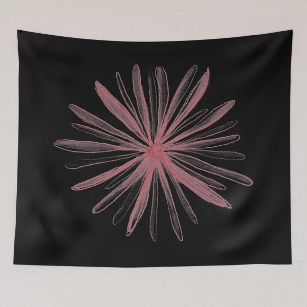 Item preview, Floral Mood -margarita roja- designed and sold by CreatorTeam2020.