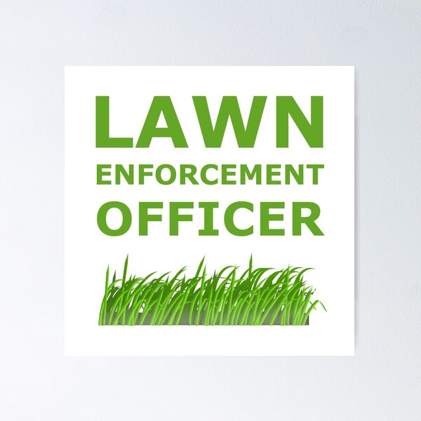 Item preview, Lawn Officer Green designed and sold by TheBestStore.