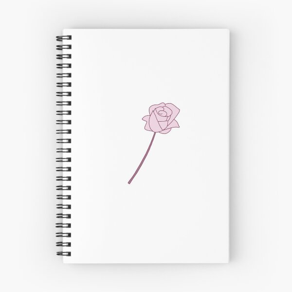 Item preview, Medium Pink Rose Drawing designed and sold by solarsquidd.