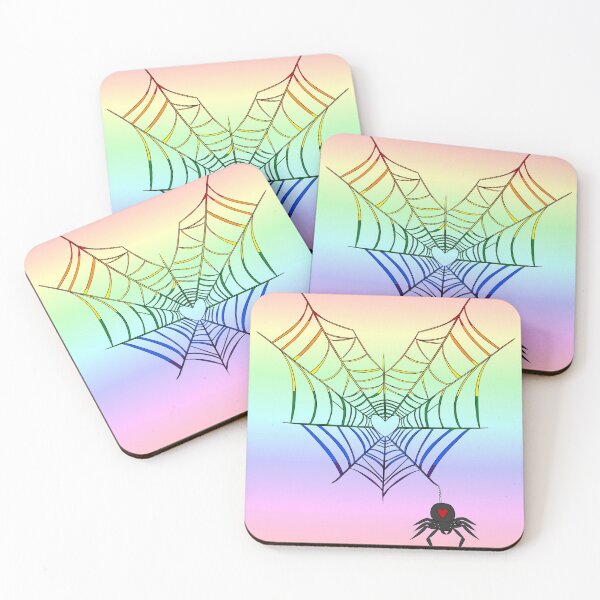 Item preview, Rainbow LGBT Spider Heart designed and sold by Wing-Dingy.
