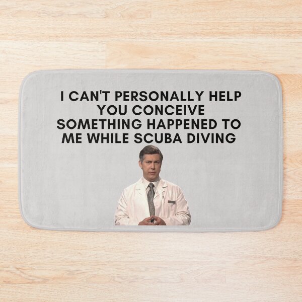 Item preview, 30 Rock - Dr Leo Spaceman - I can't personally help you conceive, something happened to me while scuba diving designed and sold by LeoSpaceman.