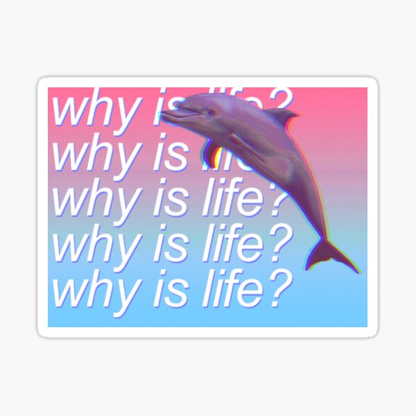 why-is-life-t-o-mall-album-joycartel-sticker-for-sale-by