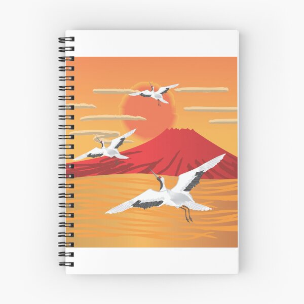 Item preview, Cranes flying in the sunset  designed and sold by springbloomb.